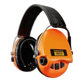 Supreme Pro-X Sordin® elektronikus hallásvédő, bőr fejpánt