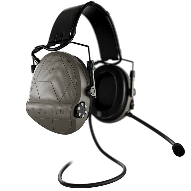 Supreme T2 CC Headband Leather Sordin® elektronikus fejhallgató