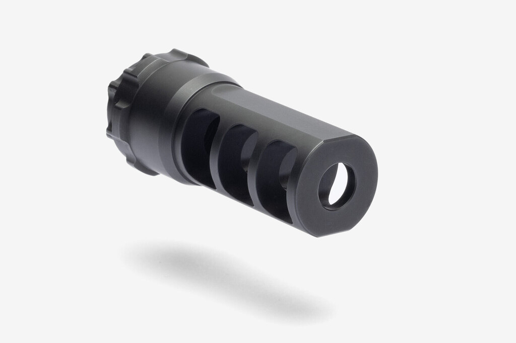 Szájfék / adapter hangtompítóhoz Muzzle Brake / kaliber 7.62 mm Acheron Corp®