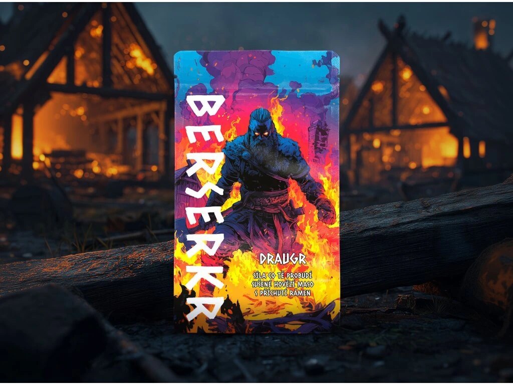 Szárított marhahús / jerky DRAUGR - Rámen Berserker®