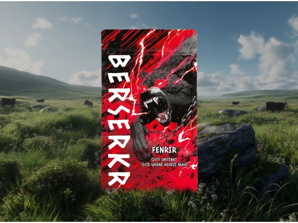 Szárított marhahús / jerky FENRIR - Tiszta hús Berserker®