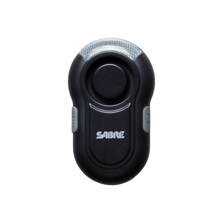 Személyes védekező riasztó Sabre Red® zseblámpával, 120 dB