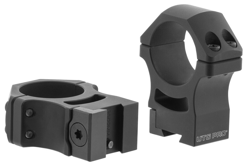 Szerelőrögzítő gyűrűk P.O.I® High Profile 1.46" / 30 mm tubus UTG PRO®