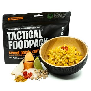 Tactical Foodpack® édesburgonya curry dehidratált étel