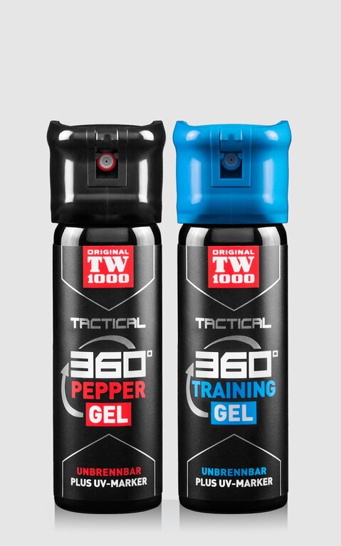 Tactical Pepper Gel + Trenink Gel TW1000® / 45 ml készlet spray