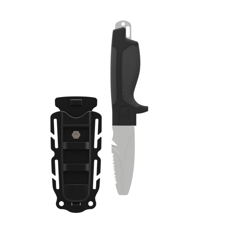 Tanu Dive Gear Aid® fix pengével rendelkező búvár kés
