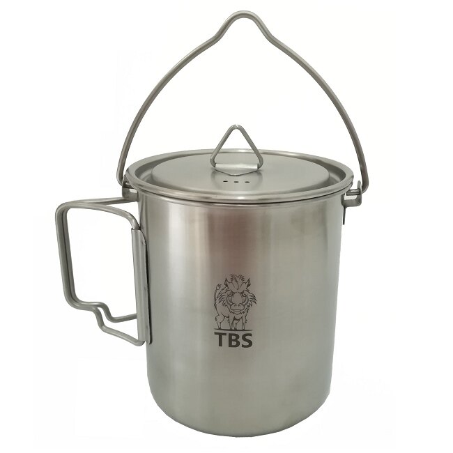TBS Outdoor® 750 ml rozsdamentes bögre fedéllel