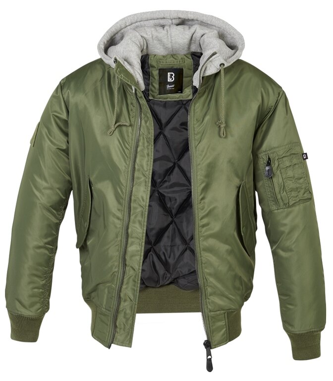 Téli dzseki MA1 Sweat Hooded Brandit®