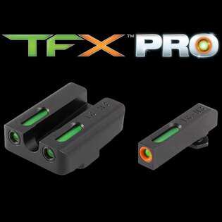 TFX Pro Trícium / Optikai Szálas Truglo® Célzókészlet - Glock® 42/43 Set PRO ORN
