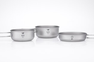 Titan 3 darabos főzőkészlet Keith® 680 ml, 550 ml, 500 ml