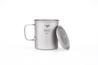 Titan bögre fedéllel Keith® 450 ml