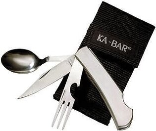 Többfunkciós KA-BAR® Hobo 3 az 1-ben evőeszközkészlet