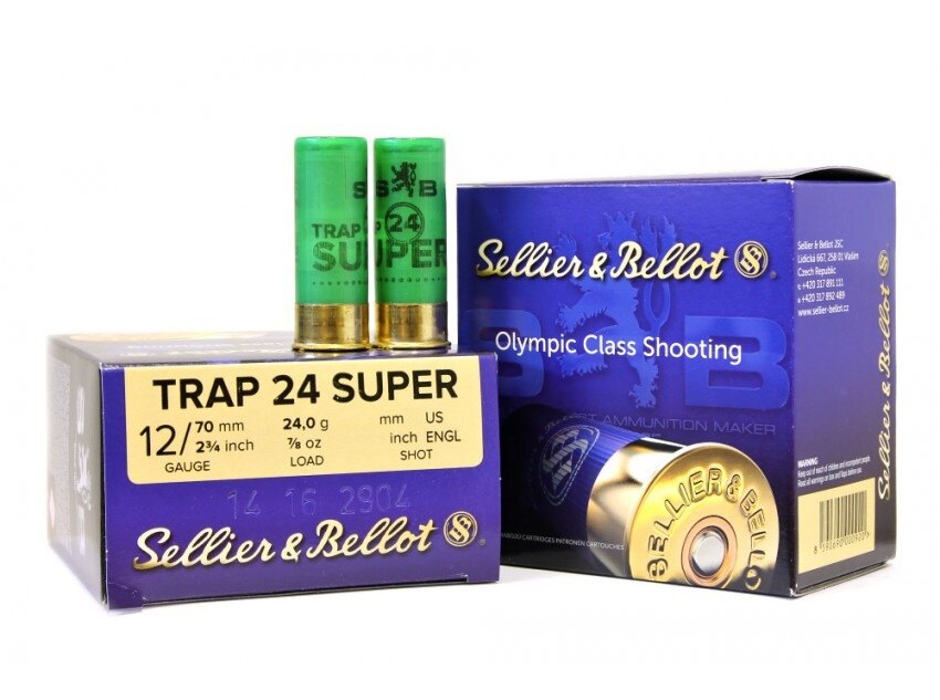 Trap patronok 24 Super Sellier & Bellot® / 12/70* / 24 g / 25 db