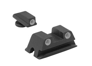 Tru-Dot® Fixed Pistol Set Meprolight® / narancssárga irányzék, zöld nézőke