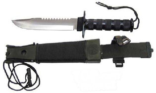 Túlélő kés rögzített pengével Jungle II Fox Outdoor®