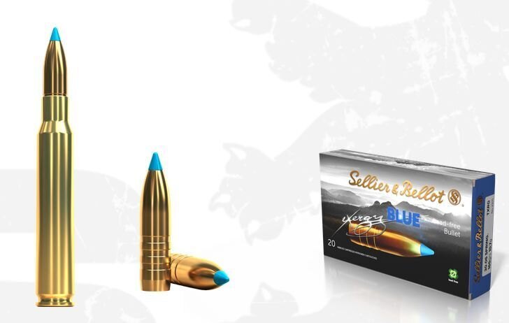 TXRG BLUE Sellier & Bellot® lőszerek / 30-06 Spring. / 10,7 g - 165 grs / 20 db