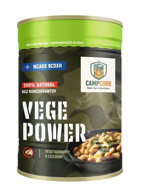 Vege Power CampCore® konzerv / önmelegítő