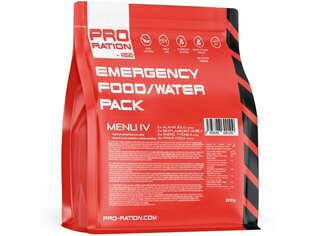 Vészhelyzeti élelmiszer adagolás Emergency Food / Water Pro Ration®, MENÜ IV