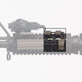 Vezeték klipek fedél Manta Defense®, 3 db