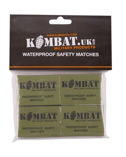Vízálló gyufák Kombat UK®, 4 db