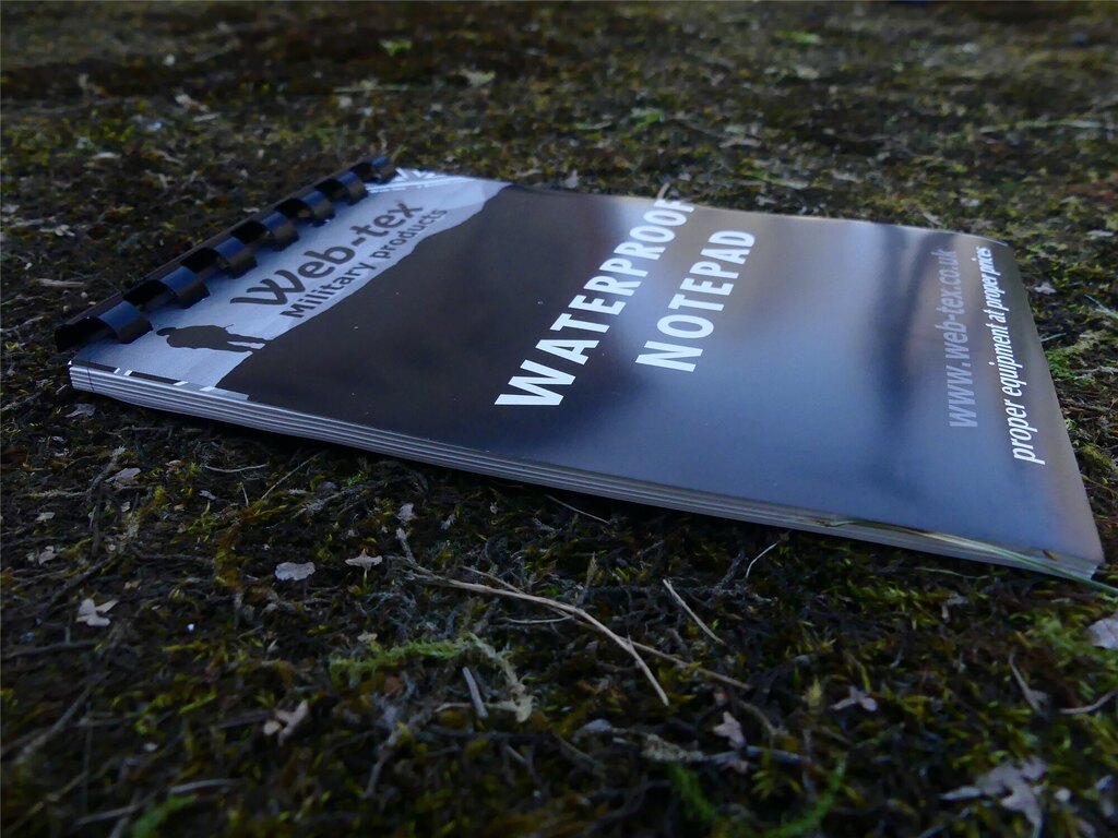 Vízálló Warrior Web-Tex A6 notesz
