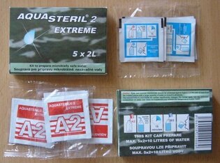 Vízfertőtlenítés AQUASTERIL 2 EXTREME