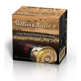 Zinc Shots Sellier & Bellot® sörétes lőszer / 16/70 / 21 gr / 25 db